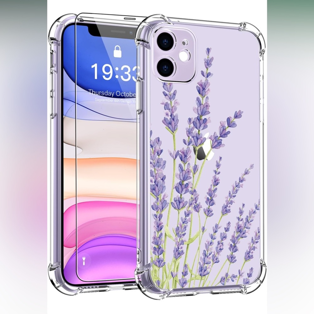 Lavender phone case